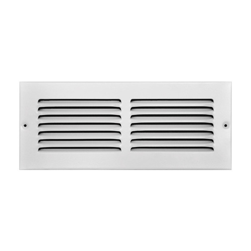 Tru Aire C17012X04 Return Air Grille 4" H X 12" W 1-Way Powder Coat ...