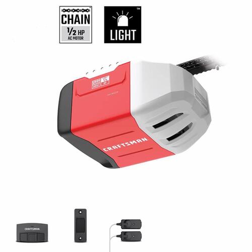 CRAFTSMAN CMXEOCG232 Garage Door Opener Chamberlain 1/2 HP Chain Drive