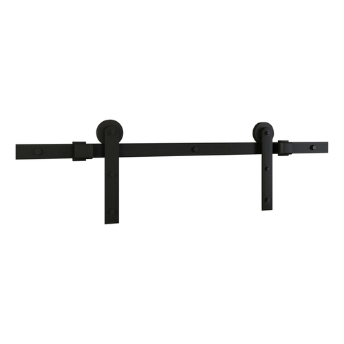 National Hardware N700001 Barn Door Hanger Kit Builder Matte Black