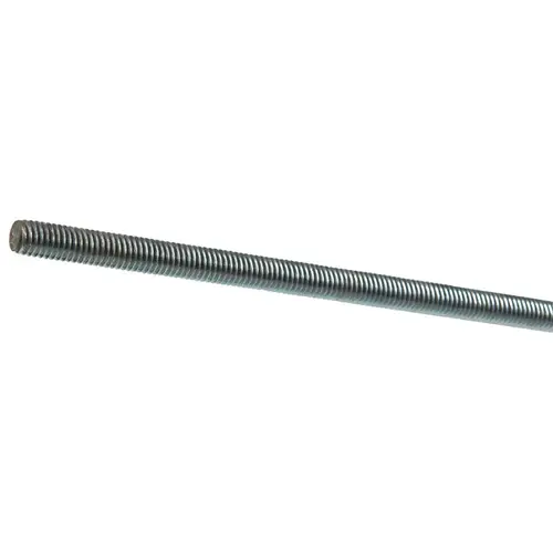 Threaded Rod 7/16-14" D X 72" L Steel Zinc-Plated - pack of 5