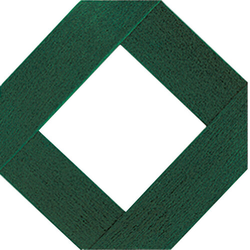 Grid Axcents 64810 Lattice Panel 48" W X 8 ft. L Forest Green Plastic Forest Green