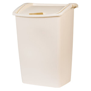 Rubbermaid 11.25 Gallons Plastic Manual Lift Trash Can