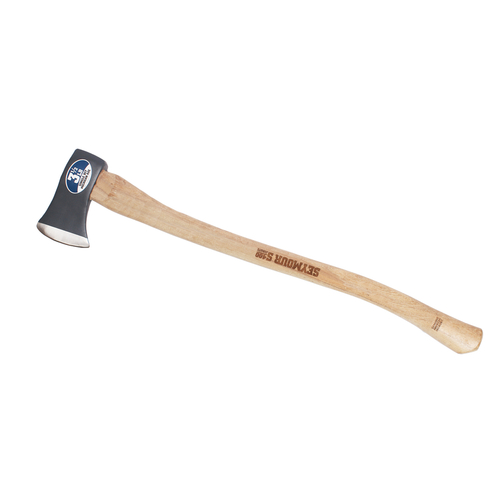 Axe S400 Jobsite 3.5 lb Single Bit Michigan 36" Wood Handle Natural