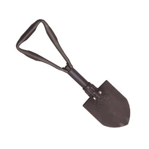 Shovel 24" Steel Steel Handle Black
