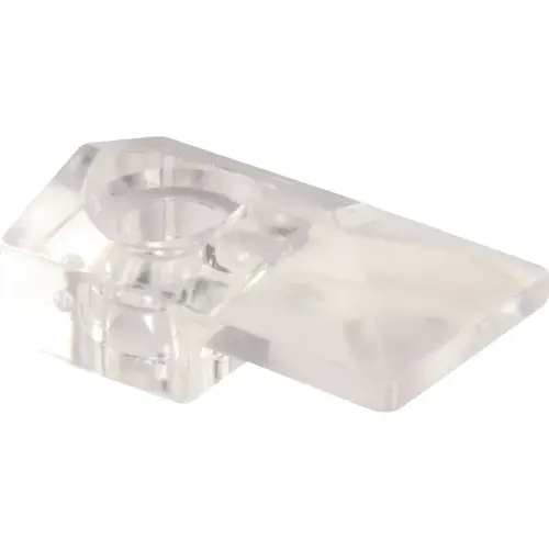 Mirror Holder Clip Plastic Coated Clear Small 20 lb Plastic Coated