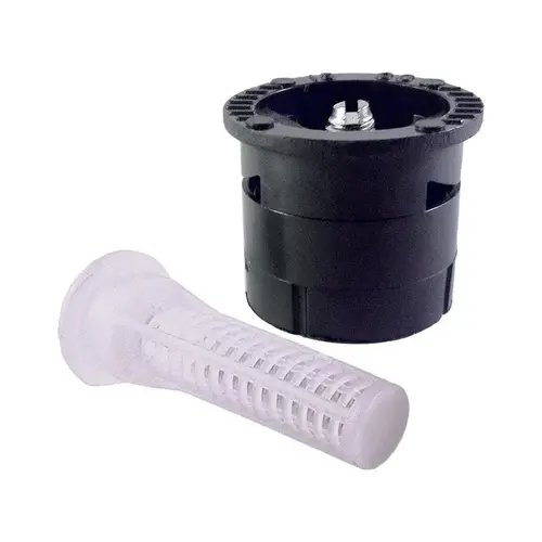 Sprinkler Nozzle Plastic 15 ft. Quarter-Circle Black Pair