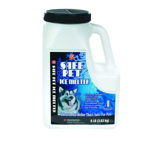 Qik Joe 02008 Ice Melt Safe Pet Coated Urea Pet Friendly Pellet 8 lb