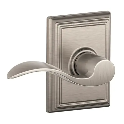 Schlage Residential F10VACC619ADD Entry Lever Satin Nickel 1.75" Satin Nickel