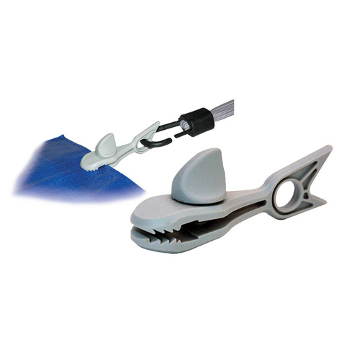 ProGrip 907040 Tarp Clip Tarp Shark Gray Gray
