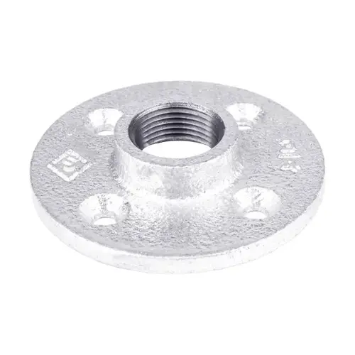 Floor Flange 1-1/4" FIP each T Galvanized Malleable Iron Galvanized