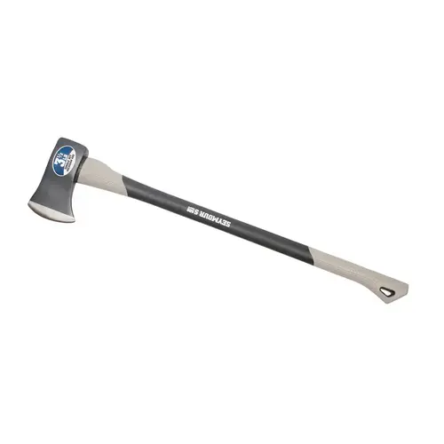 Axe S400 Jobsite 3.5 lb Single Bit Michigan 36" Fiberglass Handle Gray