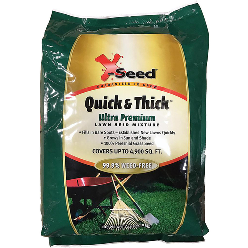 XSeed 440AS0083UC7 Lawn Seed Mixture Quick & Thick Perennial Ryegrass