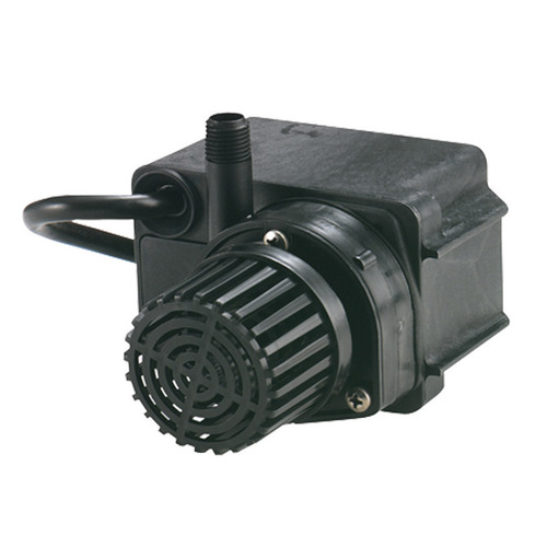 Direct Drive Pond Pump PE Series 1/4 HP 300 gph Thermoplastic Switchless AC and Battery