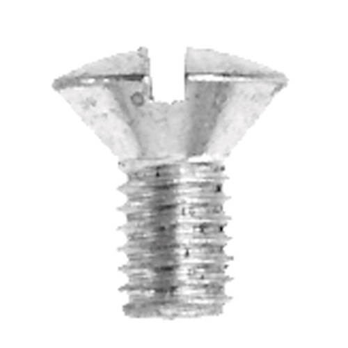 Faucet Handle Screw No. 10-32 S X 3/8" L Slotted Oval Head Brass - pack of 5