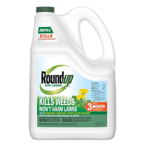 Roundup 4375010 Killer Refill For Lawns1 Weed RTU Liquid 1.25 gal