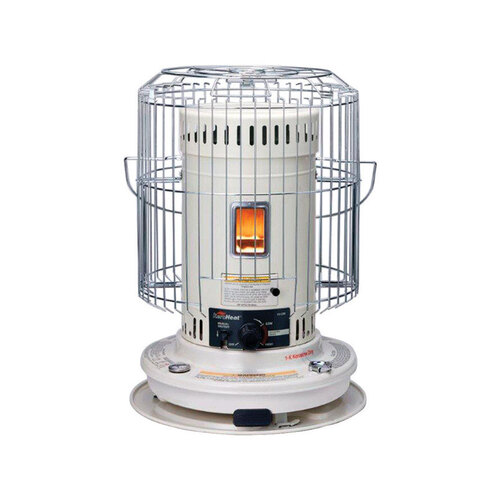 Sengoku HMC-23K Heater HeatMate 23500 Btu/h 1000 sq ft Radiant Kerosene White