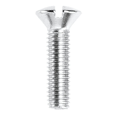 Faucet Handle Screw No. 10-32 X 3/4" L Slotted Oval Head Brass