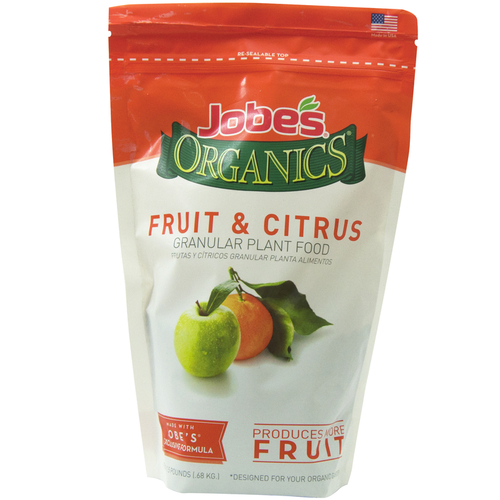 thumbnail image 2 of Jobe's Organics Fruit & Citrus Tree Fertilizer - 4 Lb 2 of 5
