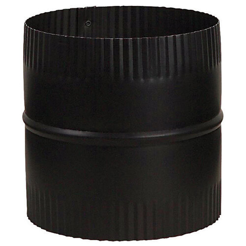 Connector Union, 24 ga Thick Wall Black