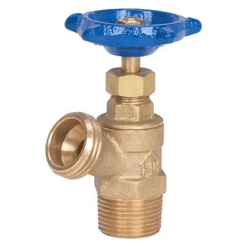 Boiler Drain 3/4" MIP X 3/4" MHT Brass Brass