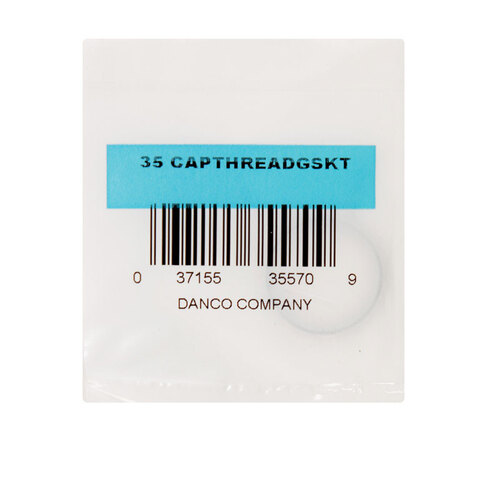 Cap Thread Gasket Fiber 13/16"ch D X 15/16"ch D - pack of 5