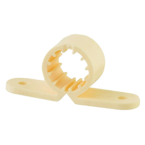 Pipe Clamps EZGlide 1/2" Natural Plastic Natural