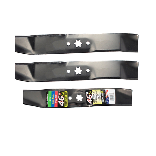 Maxpower 561540 Mower Blade Set 46" Mulching For Riding Mowers