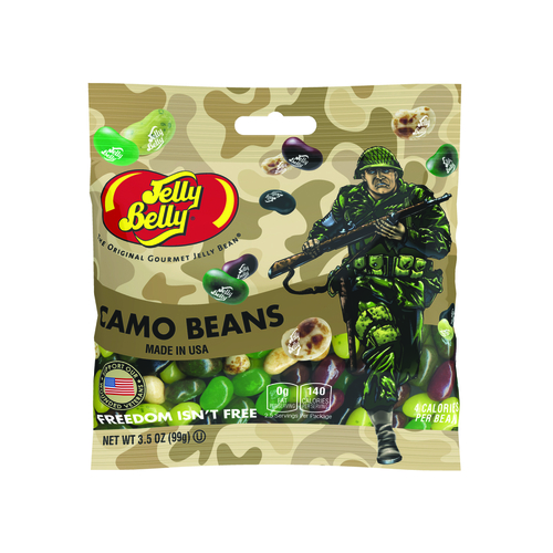 Jelly Belly 66132 Jelly Beans Camo Assorted 3.5 oz