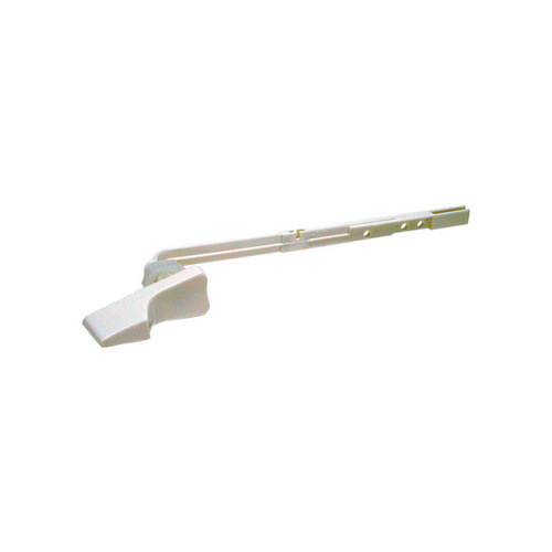 Toilet Handle, Metal, For: American Standard #4 and #5, Eljer Touch-flush and Mansfield #208 and 209 White