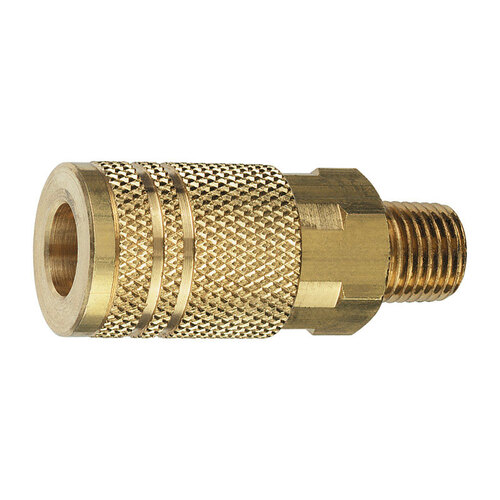 Amflo C2103B Coupler Brass 1/4" Male 1