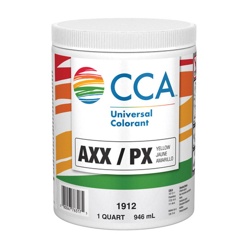 Valspar 1912.05 Paint Colorant CCA AXX Organic Yellow 1 qt AXX Organic Yellow