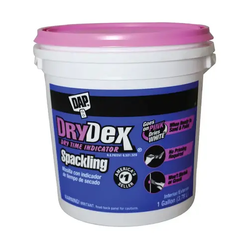 Spackling Compound DryDex Ready to Use White 1 gal White