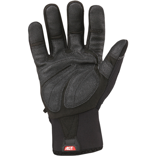 Gloves XXL Synthetic Leather Cold Weather Black Black