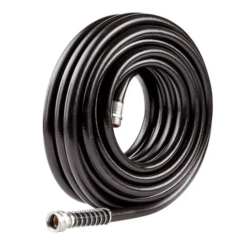 Garden Hose Flexogen 5/8" D X 50 ft. L Professional Grade Black Black