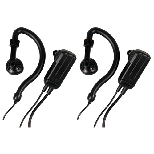 Ear bud with in-line push-to-talk microphone 