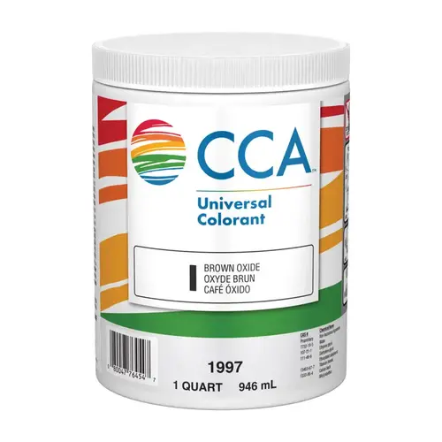 Paint Colorant CCA I Brown Oxide 1 qt I Brown Oxide