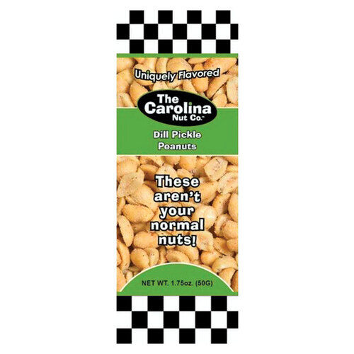 The Carolina Nut Company 8811CNDP-XCP16 Peanuts Dill Pickle 1.75 oz Tube Bag - pack of 16