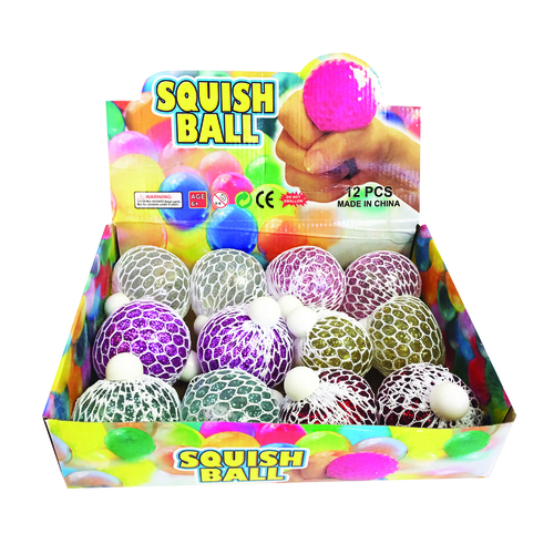 Traditions 8274-XCP12 Squish Mesh Ball Rubber 1 pc - pack of 12