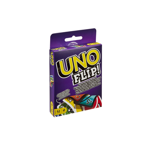 Uno Flip Card Game Paper/Plastic Multicolored Multicolored