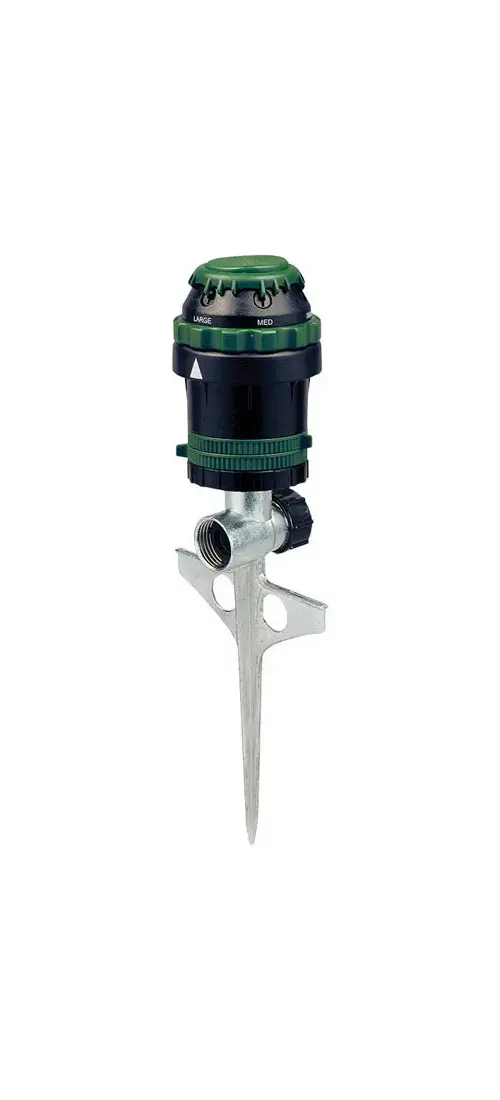 Orbit 58573N Gear Drive Sprinkler H2O Six Zinc Spike Base 6