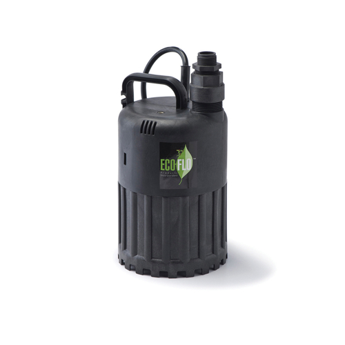 Submersible Utility Pump 1/3 HP 2880 gph Thermoplastic Manual