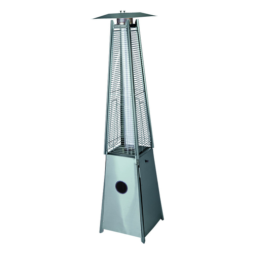 Living Accents SRPH98 Patio Heater 40000 BTU Propane Stainless Steel