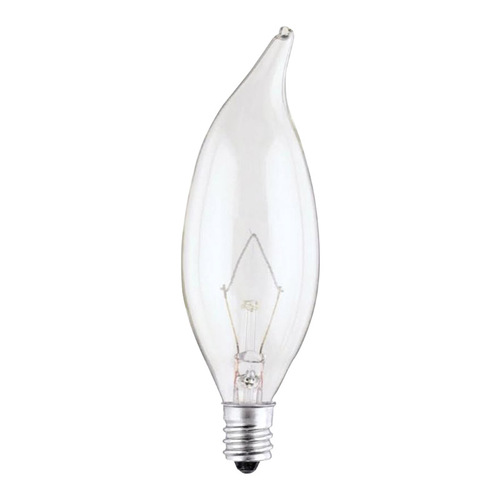 Westinghouse 03762 Incandescent Bulb 60 W CA10 Decorative E12 (Candelabra) Warm White Clear