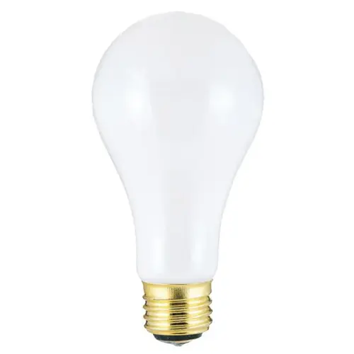 Incandescent Bulb 50/100/150 W A21 Three Way Bulb A-Line E26 (Medium) Soft White Clear