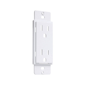 TAYMAC AD20W Adapter Plate Masque 5000 Series White 1 gang Plastic Duplex White