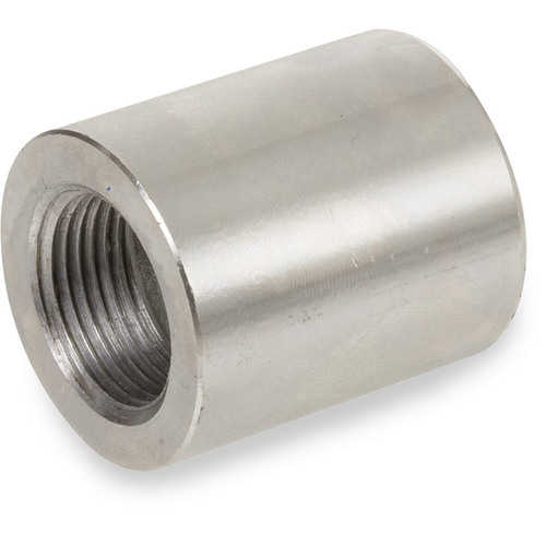 Smith-Cooper 4638101200 Reducing Coupling 1" FPT X 1/2" D FPT Stainless Steel
