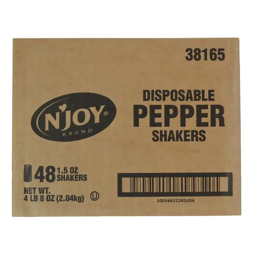 N'JOY 38165 PEPPER SHAKER DISPOSABLE