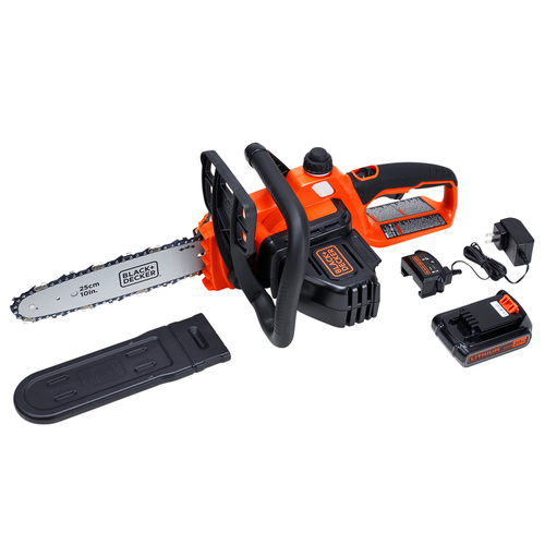 Black+Decker LCS1020 Chainsaw MAX 10" 20 V Battery Kit (Battery & Charger)