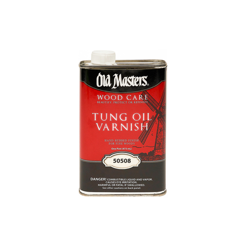 Old Masters 50508XCP6 Tung Oil Varnish Liquid 1 pt pack of 6