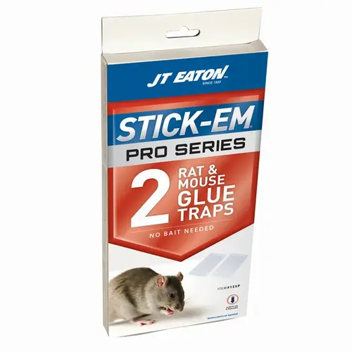 Board Trap Stick-Em Pro Series Medium Glue For Rodent - 2 per pack x12 packs